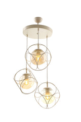 Suna 3rd White-honey Glass Chandelier - Swordslife