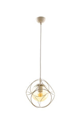 Suna Single White-honey Glass Chandelier - Swordslife