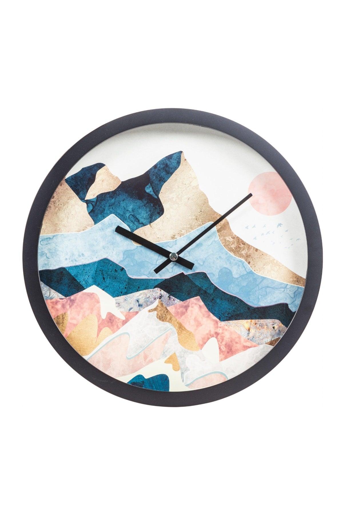 Sunrise Wall Clock 30 Cm - Swordslife