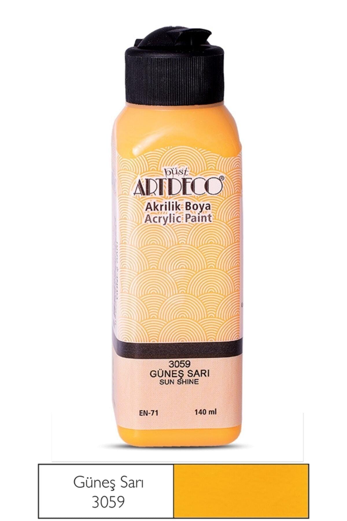 Güneş Yellow 140ml Acrylic Paint 3059