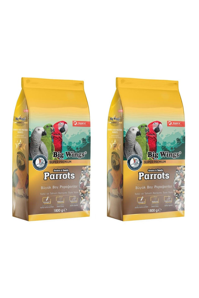 Super Premium Parrot Food 1800 Gr X 2 Pieces