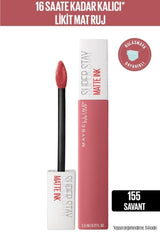 Super Stay Matte Ink Liquid Matte Lipstick - 155