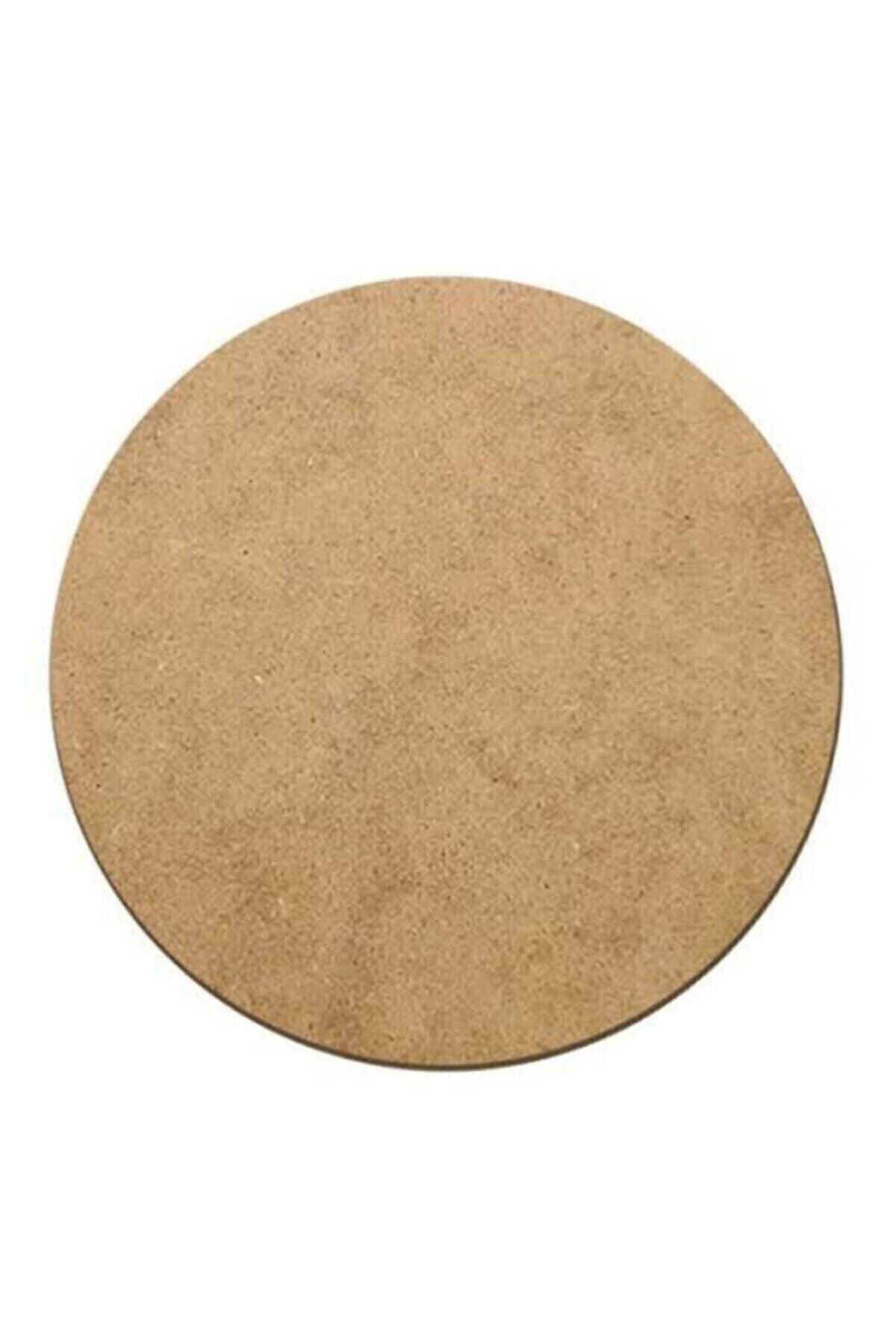 Supla Plate 12 Pieces 3 Mm Raw Mdf 33 Cm Diameter Round Serving Subplate - Swordslife