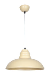 Sidney Cream Large (32 CM DIA) Retro Rustic Model Modern Metal Single Pendant Lamp Cafe - Kitchen Chandelier Cafe - Swordslife