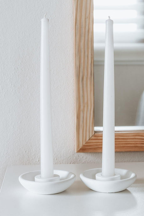 Tall Beton 2 Candlestick Candle Holder - Swordslife