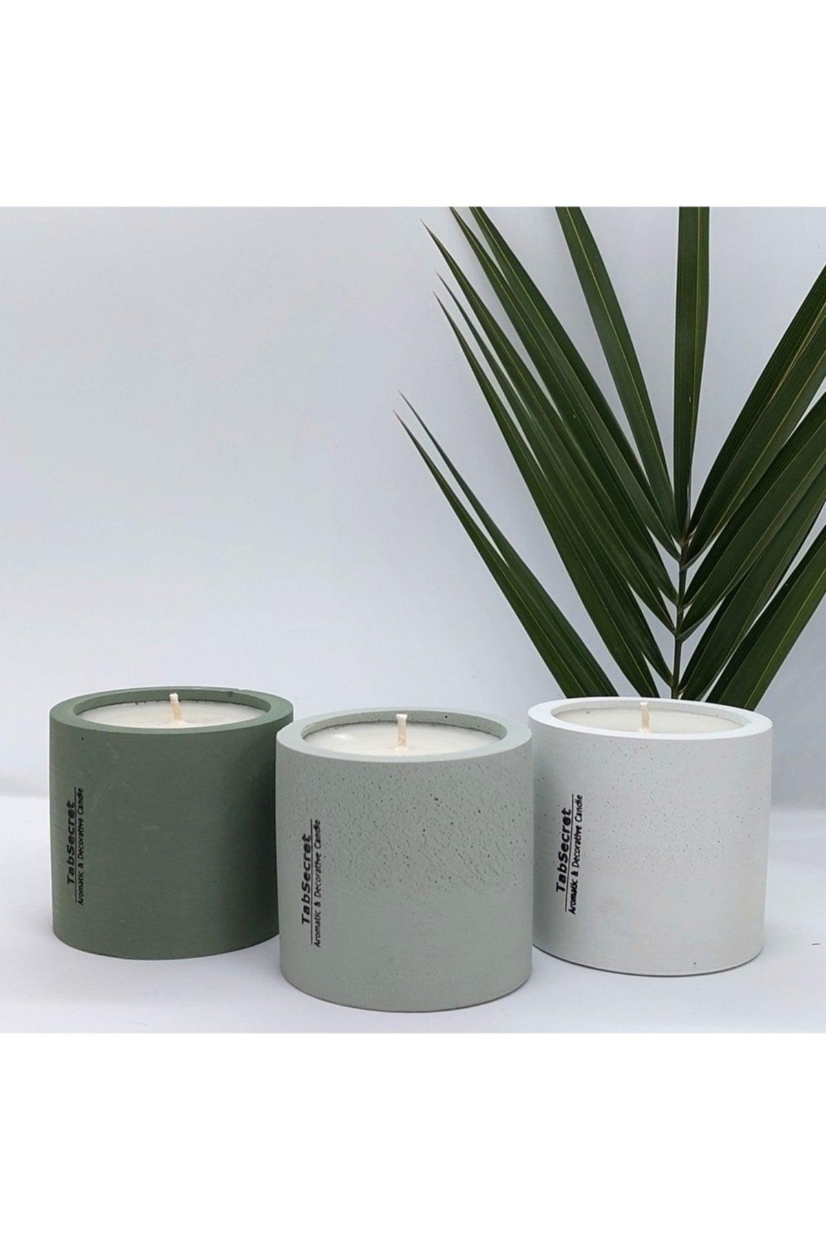 Special Price for Promotion / Set of 3 Candles - Green Nature Breeze Flavored - Swordslife