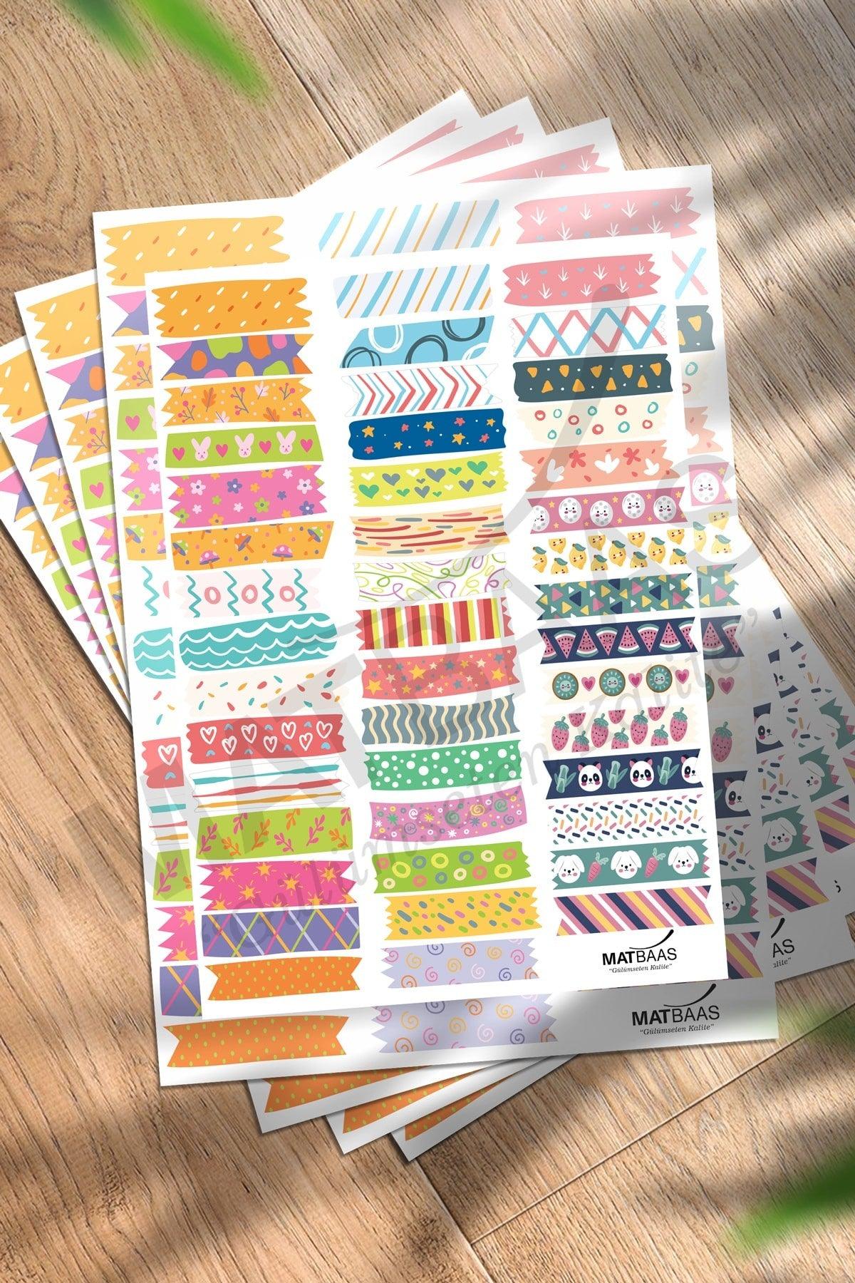 Tape Sticker 90 Pieces (2 Pages