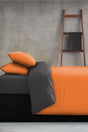 Single Duvet Cover Set Orangegra - Swordslife