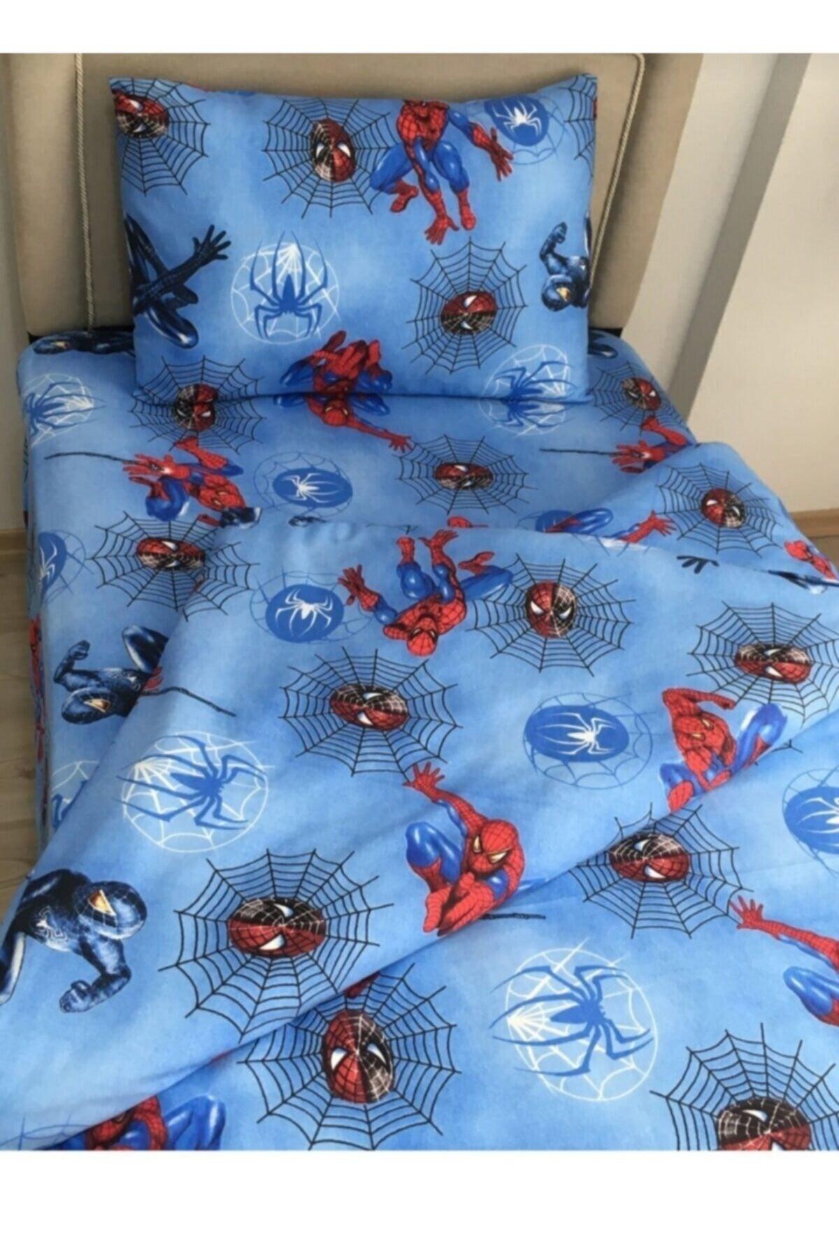 Single Spiderman Duvet Cover Set With Elastic Sheet - Swordslife