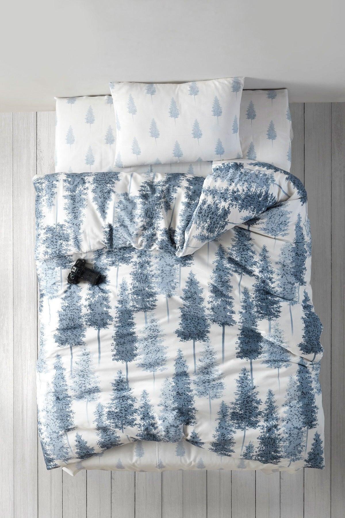 | Single | Cotton| 3 Pieces | Duvet Cover Set | forest - Swordslife