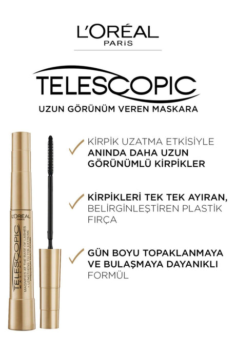 Telescopic Black Mascara Set of 2