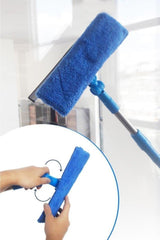 Telescopic Camsil Moving Head Glass Wiping Apparatus Microfiber Squeegee - Swordslife