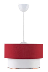 Teuse Chandelier Red White Mdrn-45 - Swordslife