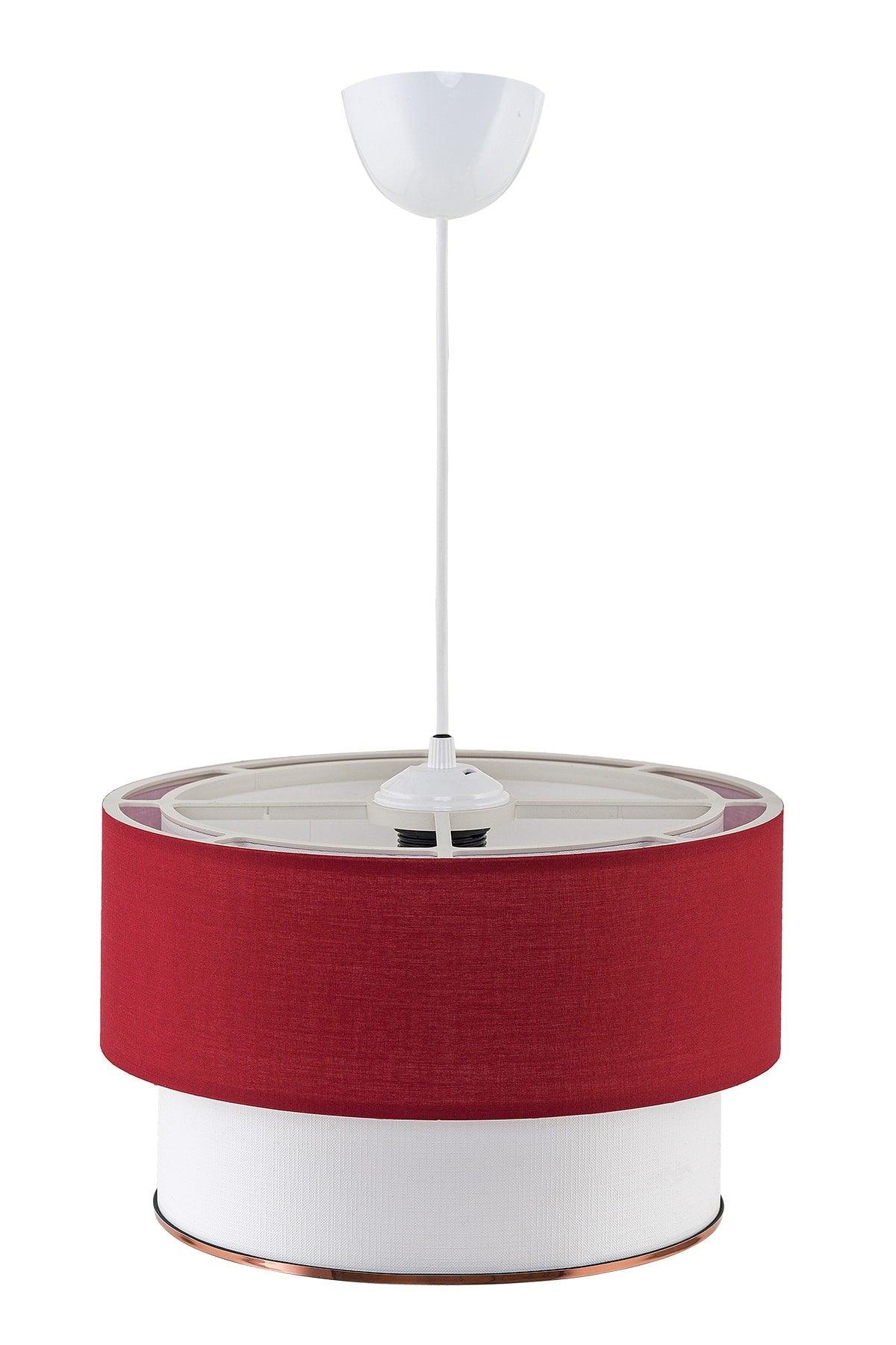 Teuse Chandelier Red White Mdrn-45 - Swordslife