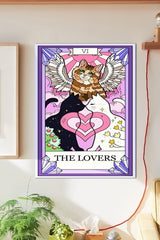 The Cat Lovers Wall Poster Large 45x30 Cm - Swordslife
