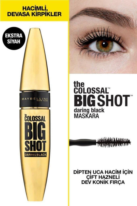 The Colossal Big Shot Daring Black Mascara