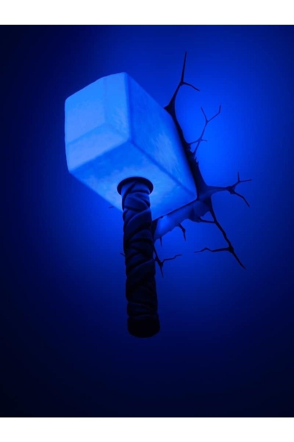 Thor Mjolnir Wall Led | Decorative 3D - Swordslife