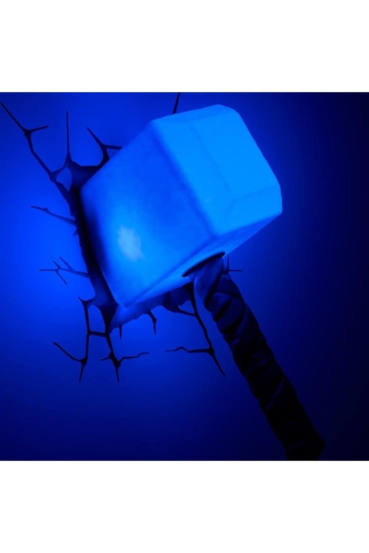 Thor Mjolnir Wall Led | Decorative 3D - Swordslife