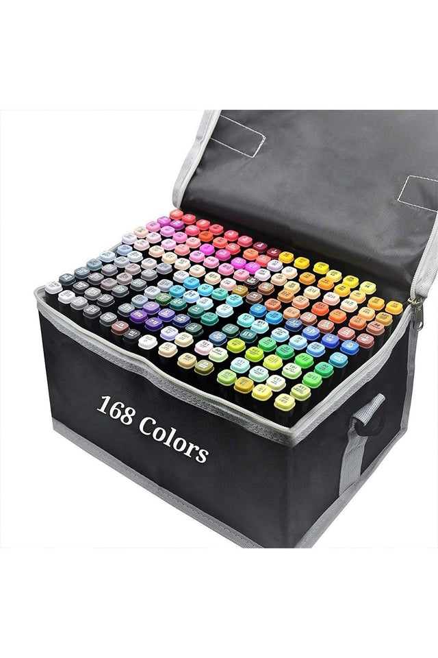 Touch Marker Art 168 Pieces Pen Set