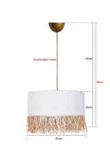 Touffe Handmade Chandelier White Hnmd-42