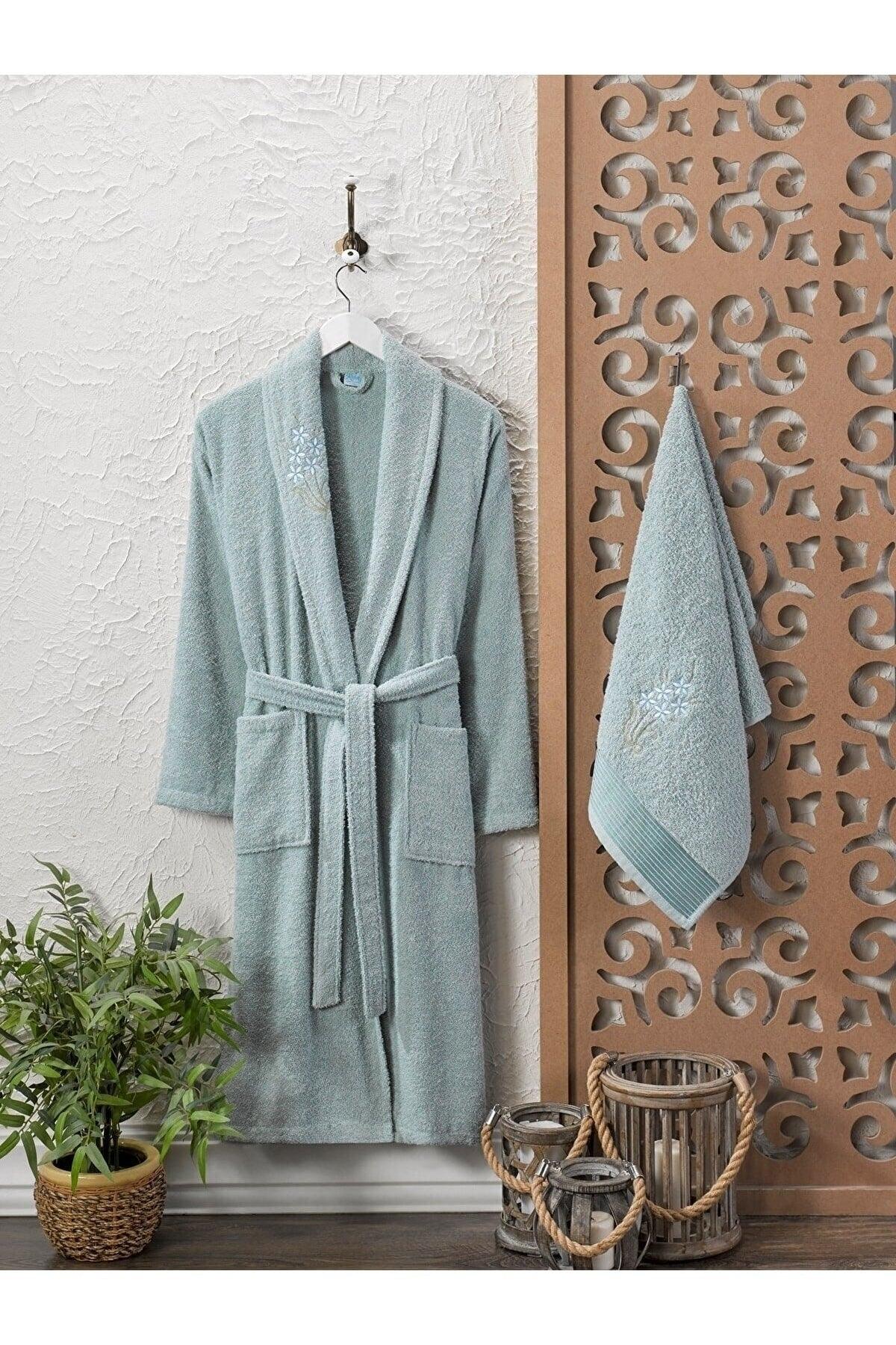 Towel Bathrobe Set of 2