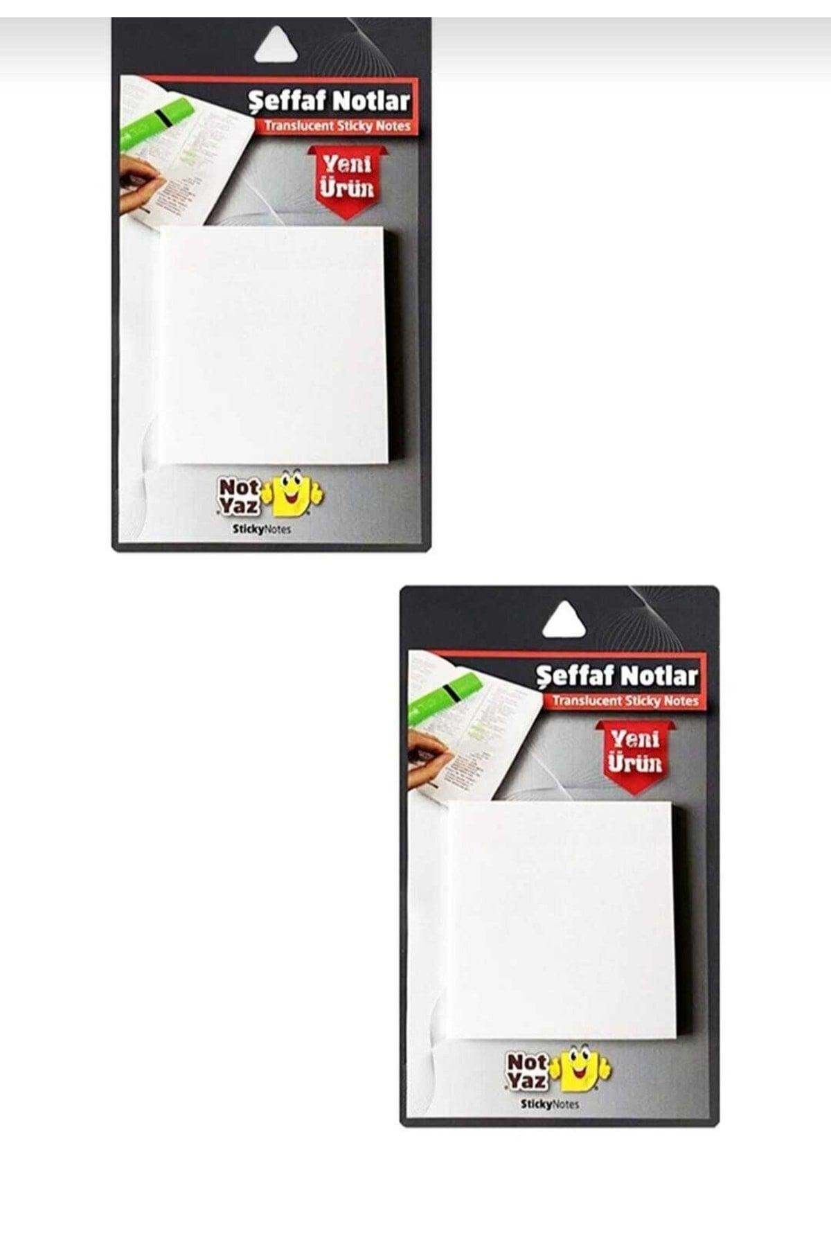 Transparent Sticky Note Paper 2 Pack