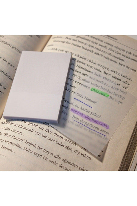 Transparent Sticky Note Paper / Transparent