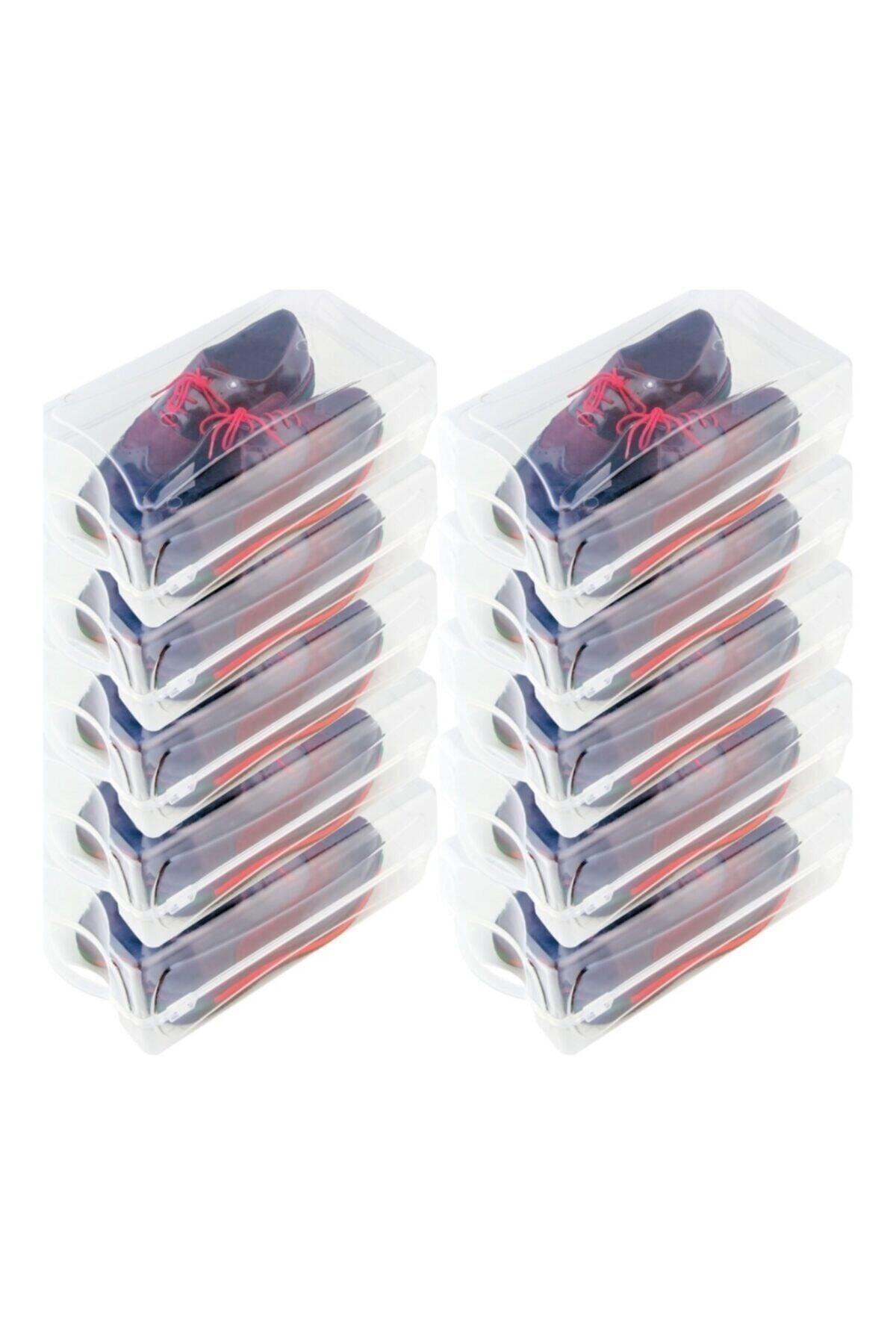 Transparent Shoe Box 10 Pcs Women - Swordslife