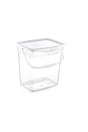 White Lid Transparent Detergent Dispenser