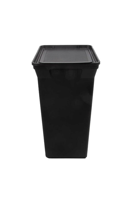 Trashbin Black 40 L Plastic Dustbin - Swordslife