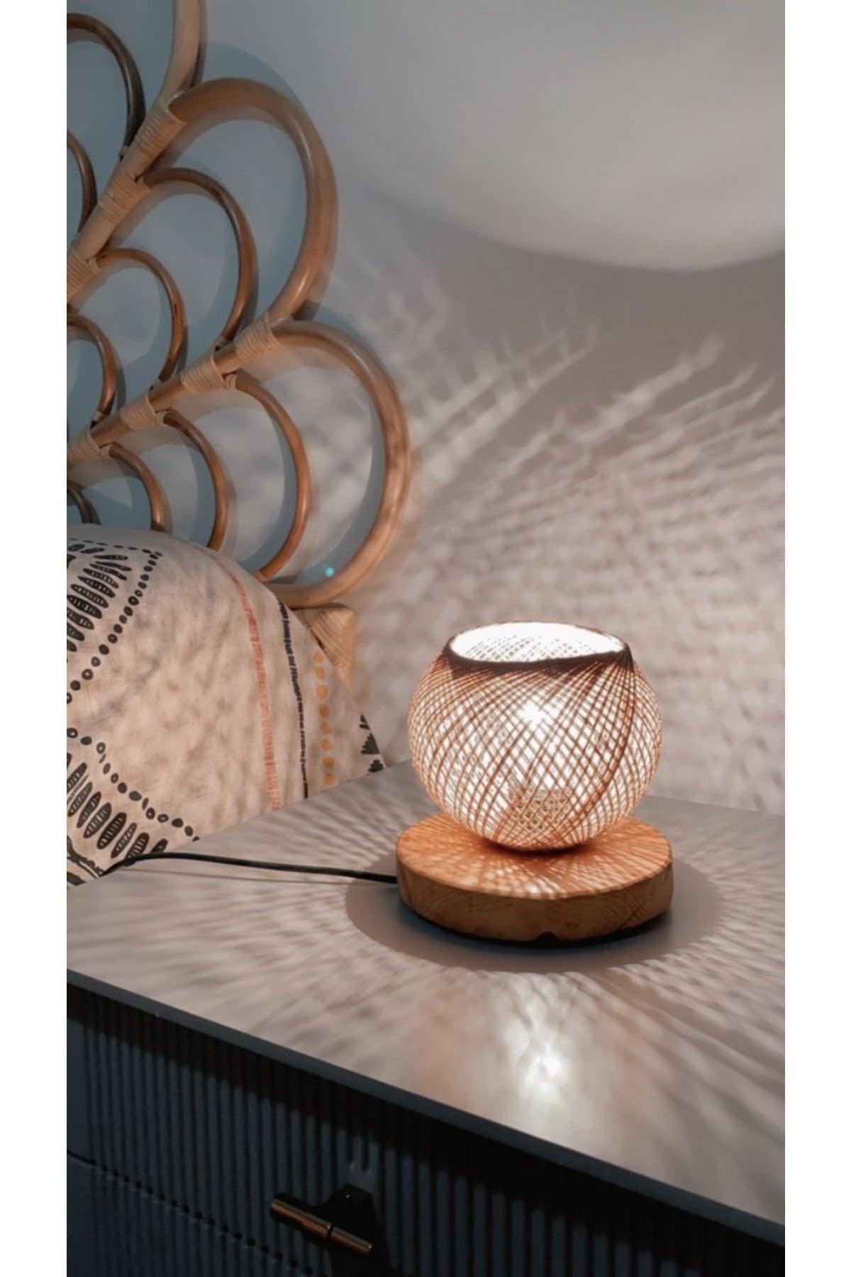 Tree Floor Lamp Natural Tree Wooden Floor Lamp Mithril Series Table Lamp Single Globe - Swordslife