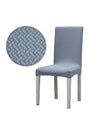 Brick Pattern Chair Cover Washable Lycra Flexible Elastic Chair Cover (Grey) - Swordslife