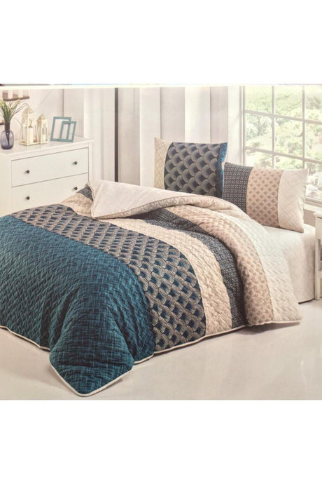 Turquoise 4 Seasons Quilted Double