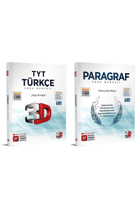 Tyt Turkish Paragraph Question Bank Set Kitapg 3d - Swordslife