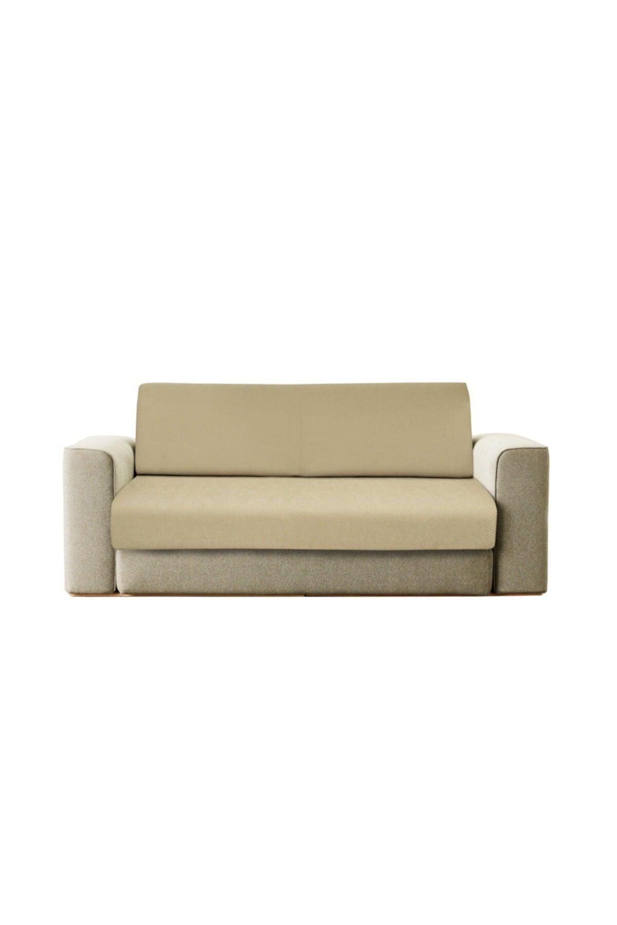 Three Person Cappuccino Lycra Elastic Seat Cover | Sofa Cover - Swordslife