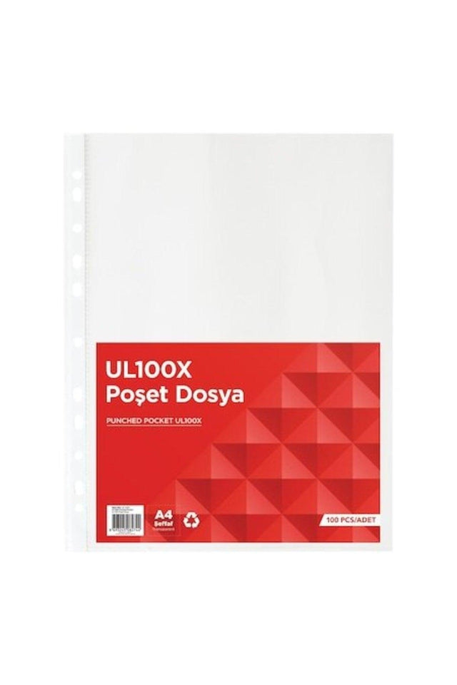 Ul100x A4 Bag File 100 Pcs