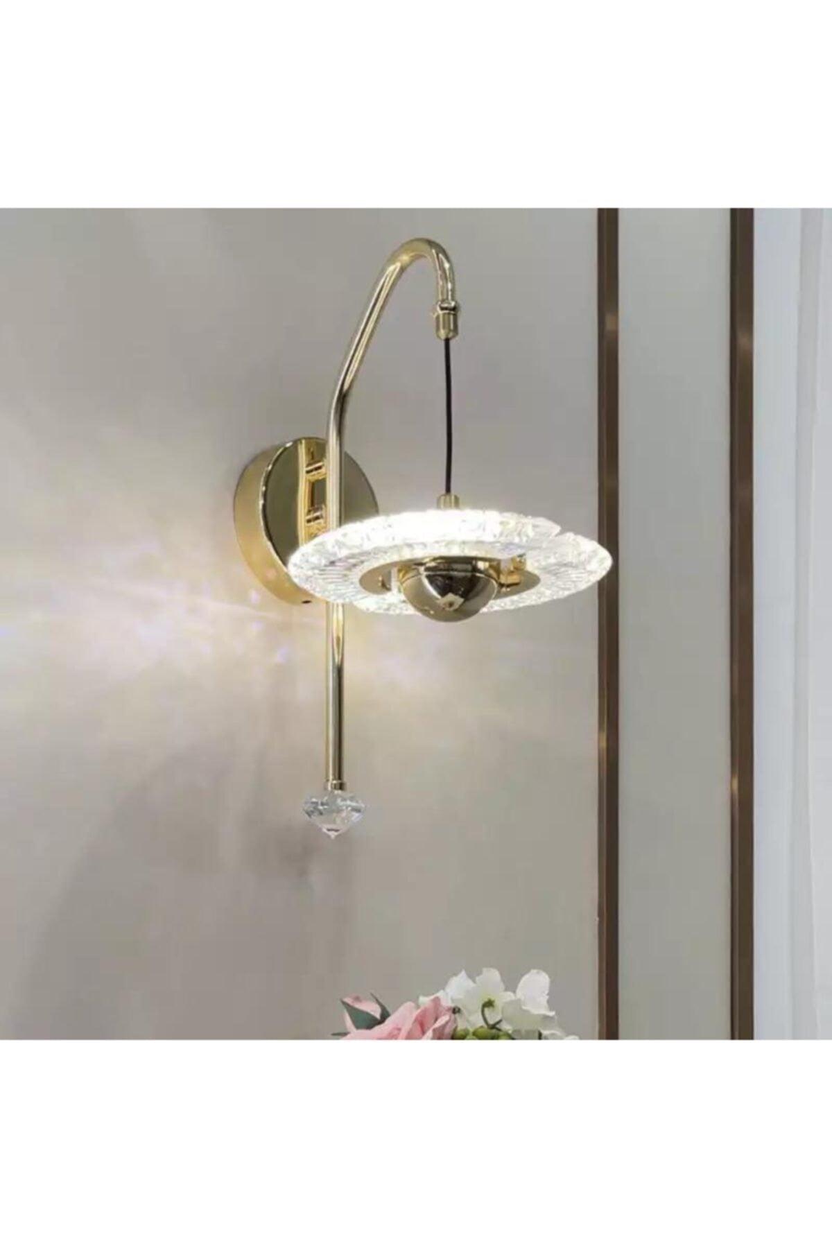 Ultra Luxury Design Gold Led Sconce - Swordslife