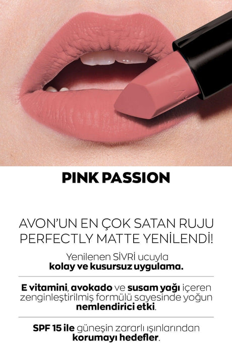 Ultra Matte Lipstick - Pink Passion