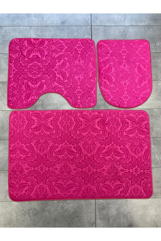 Ultrasoft Patterned 3 Piece Fuchsia Closet Set