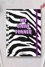 Undated Lined Notebook Zebra A5