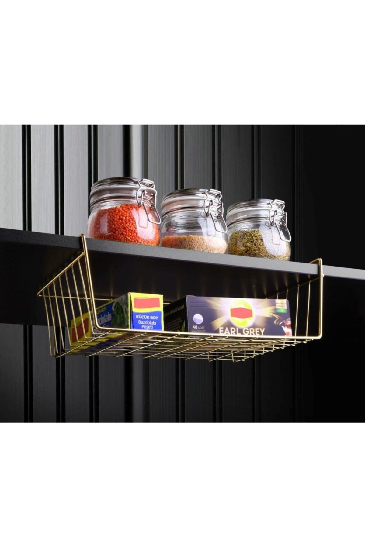 Under Shelf Organizer Shelf - Gold