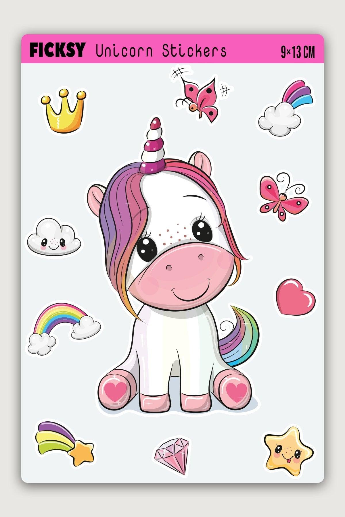 Unicorn Unicorn Sticker Set - 11