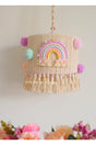 Unisex Ecru Rainbow Macrame Chandelier - Swordslife