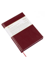 Unlined Notebook – 1st Class Thermo Leather Bound