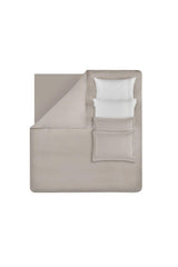 Urban Satin Double Duvet Cover Set - Mink - Swordslife