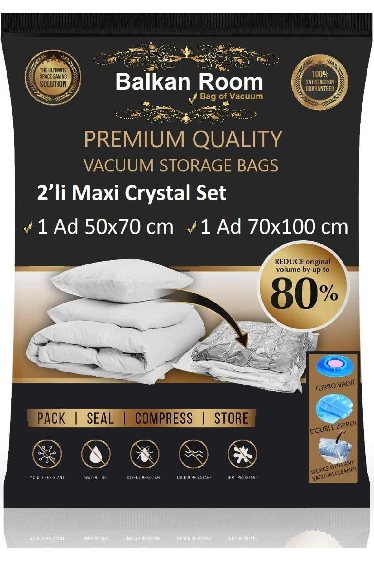 Vacuum Bag 2 Pcs Maxi Crystal Set Vacuum Bag Vacuum Bag - Swordslife