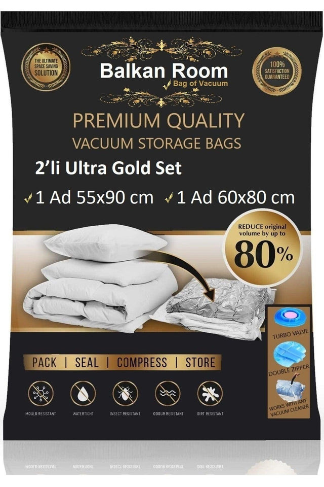 Vacuum Scrap 2 Pcs Ultra Gold Set Vacuum Scrap Vacuum Bag - Swordslife