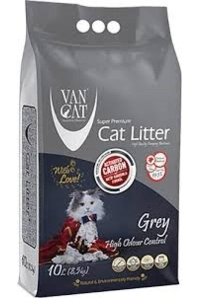 Van Cat Cat Litter Gray Activated Carbon 10l