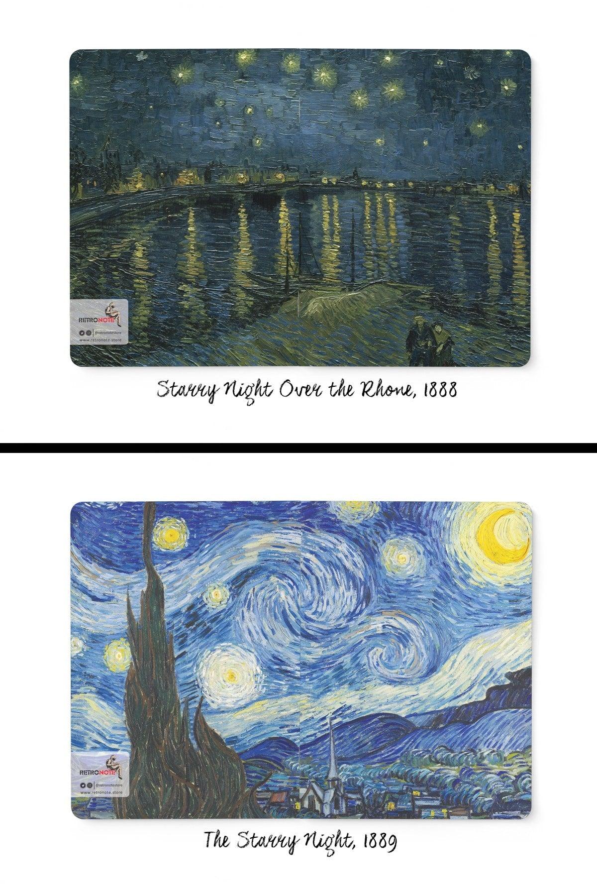 Van Gogh Set of 4 Notebooks 1 - Night Series -