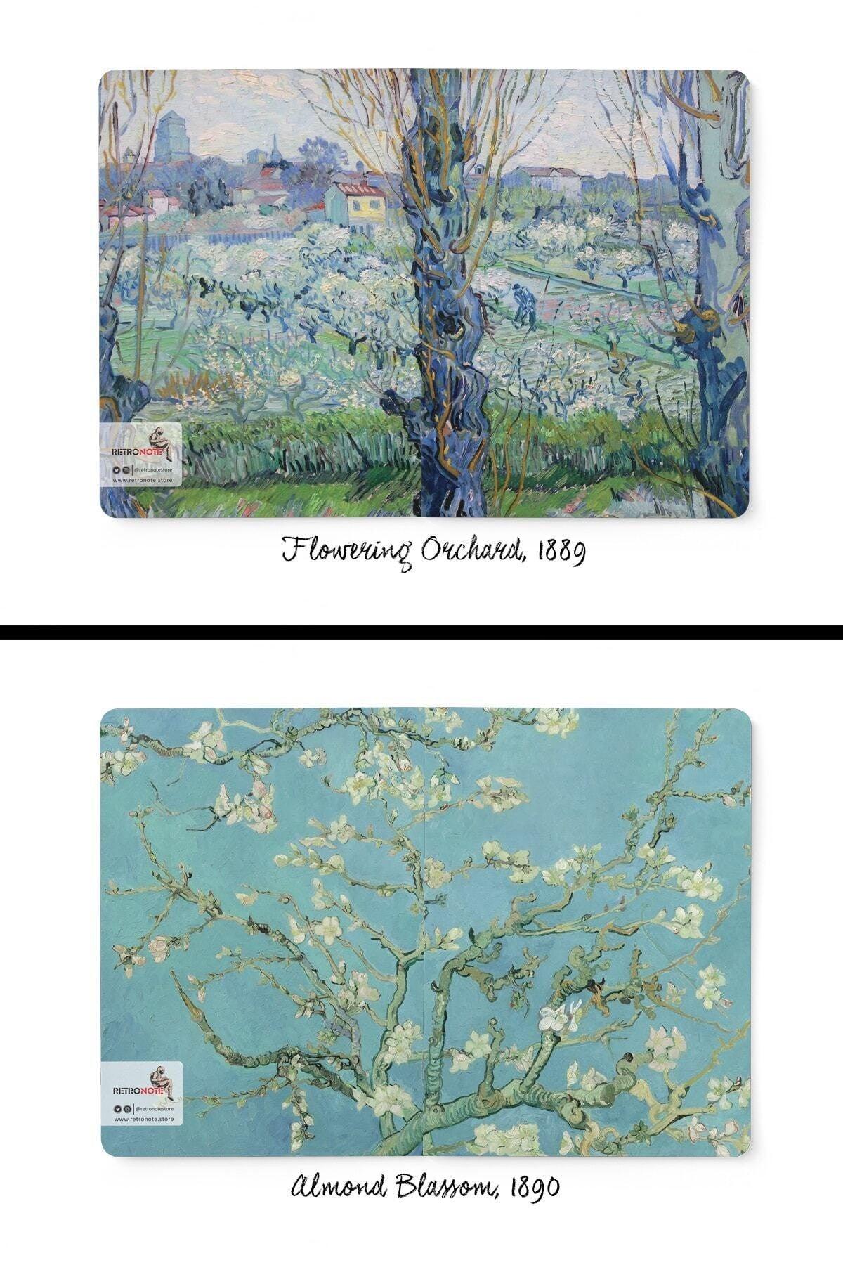 Van Gogh Set of 4 Notebooks 2 - Blooming Series